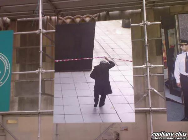 Muestra al aire libre