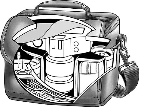 Lowepro Rezo 180 AW Disposición