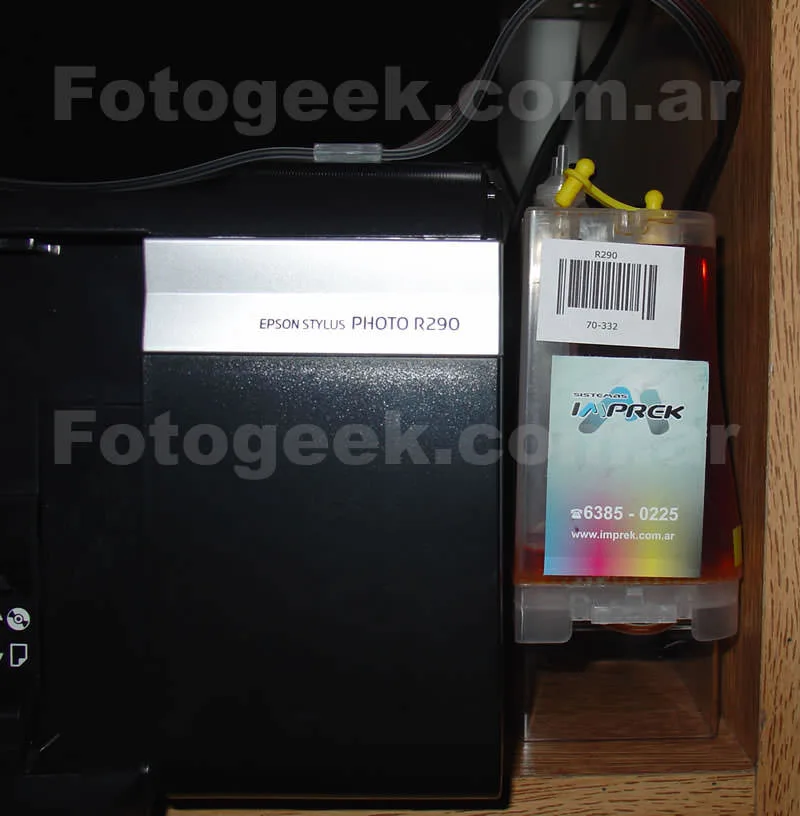 Sistema de impresión continua Imprek