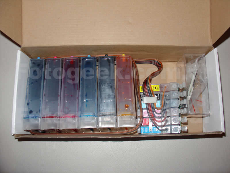 Caja de sistema de impresión continua Imprek