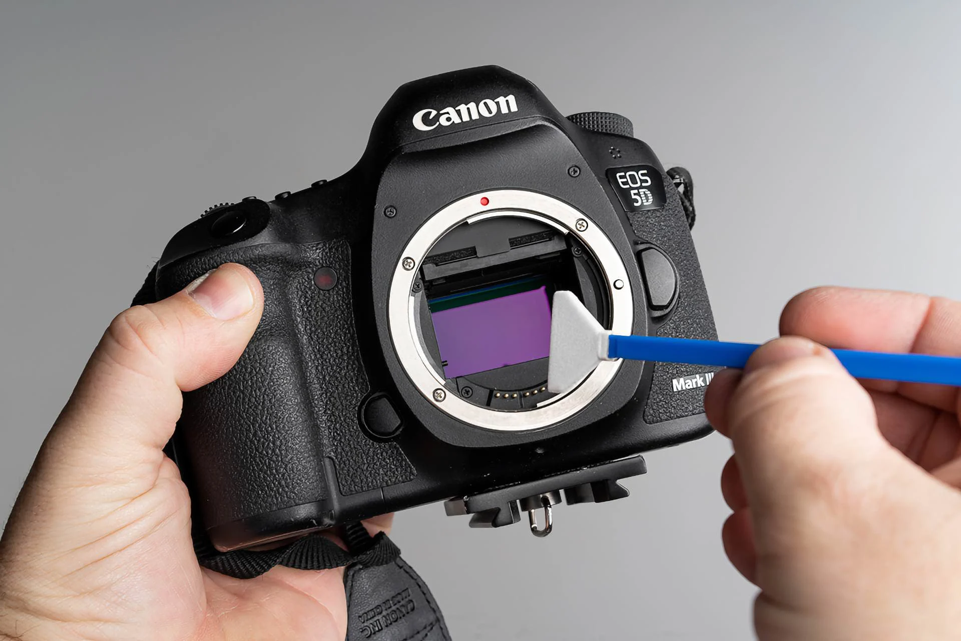 Cómo limpiar el sensor de una cámara digital