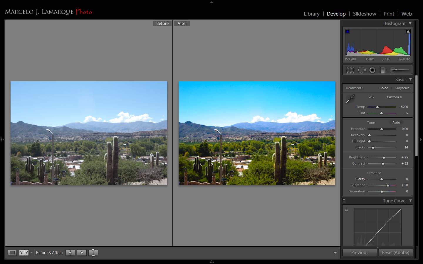 Panorama con Lightroom y Photoshop