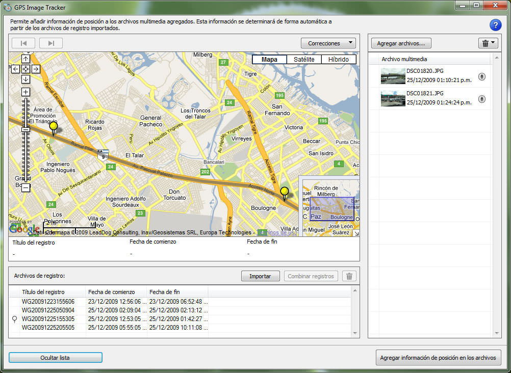 Sony GS3KA GPS Image Tracker