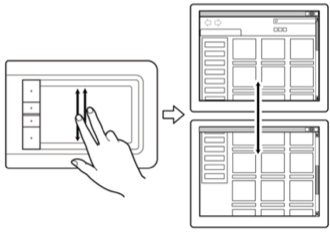 Scrolling con Wacom Bamboo Touch & Pen