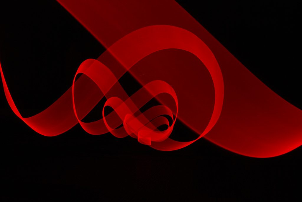 Light Painting - Serpentina Light Painting