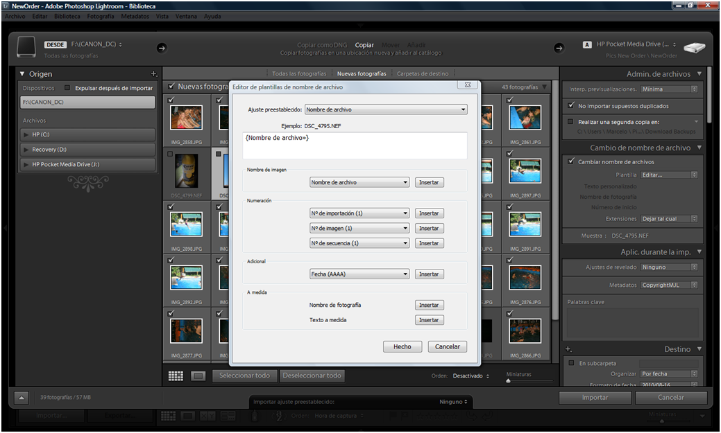 Organizar fotos con Adobe Lightroom