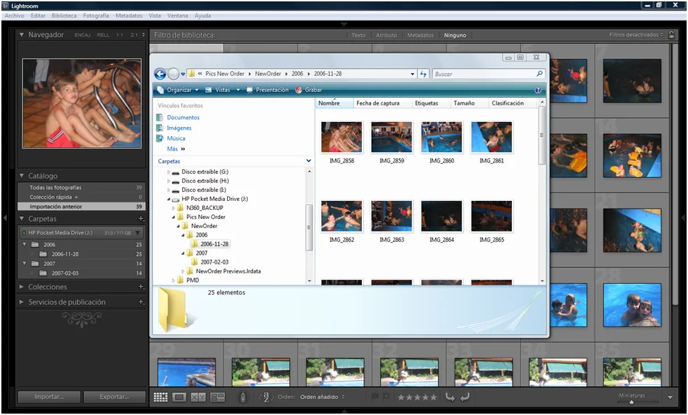 Organizar fotos con Adobe Lightroom