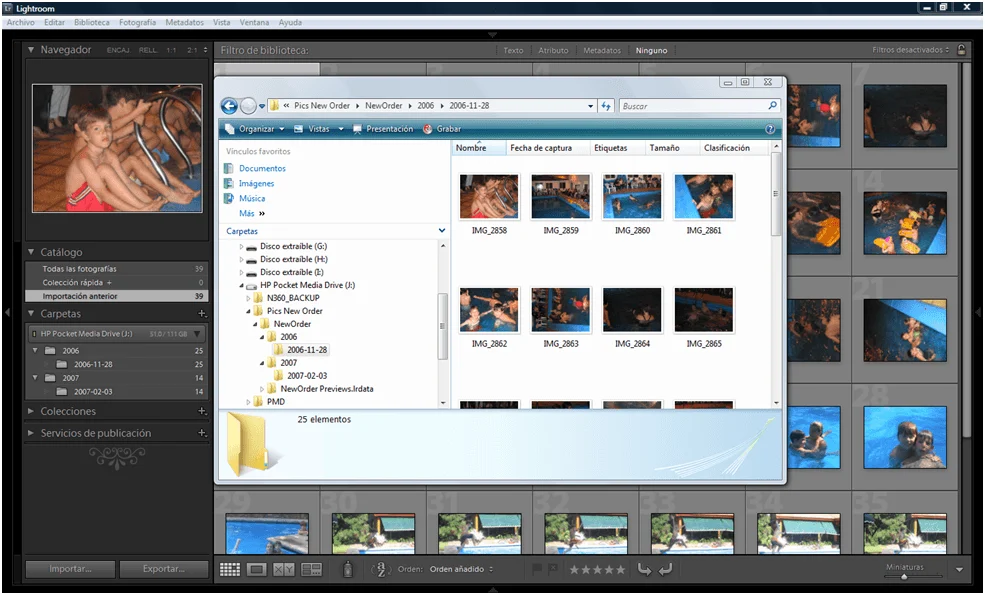 Organizar fotos con Adobe Lightroom