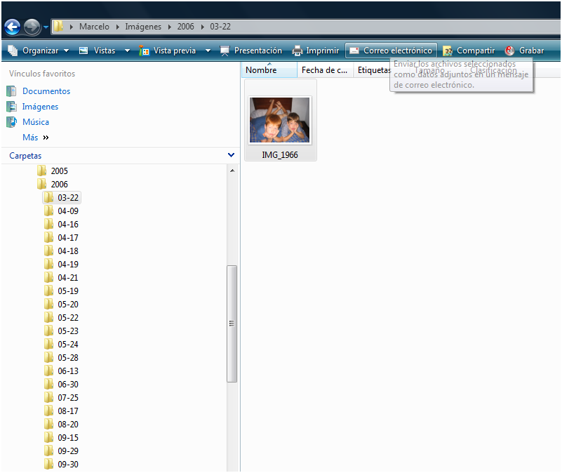 Reorganizar en Lightroom