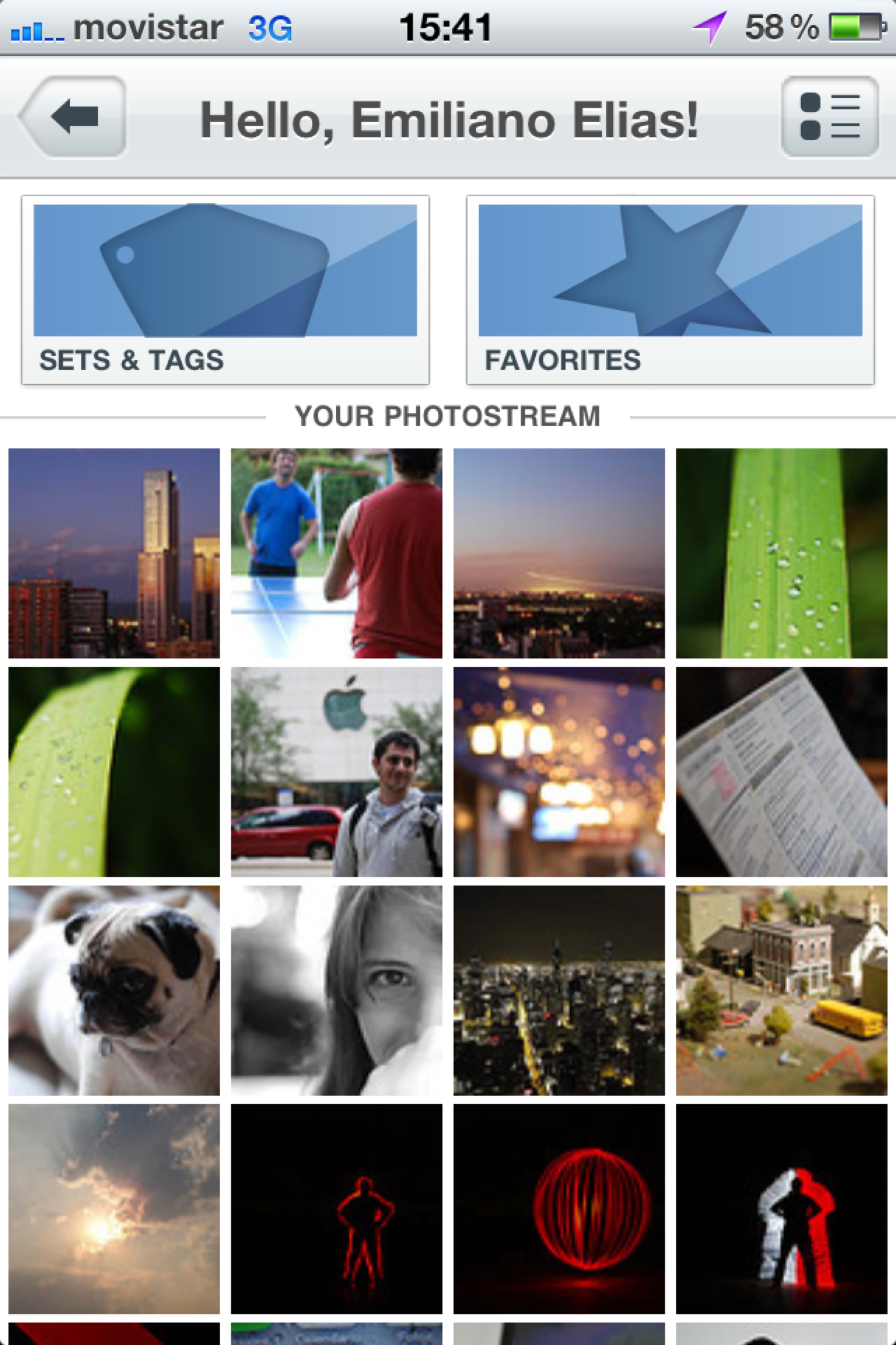 Flickr para iOS