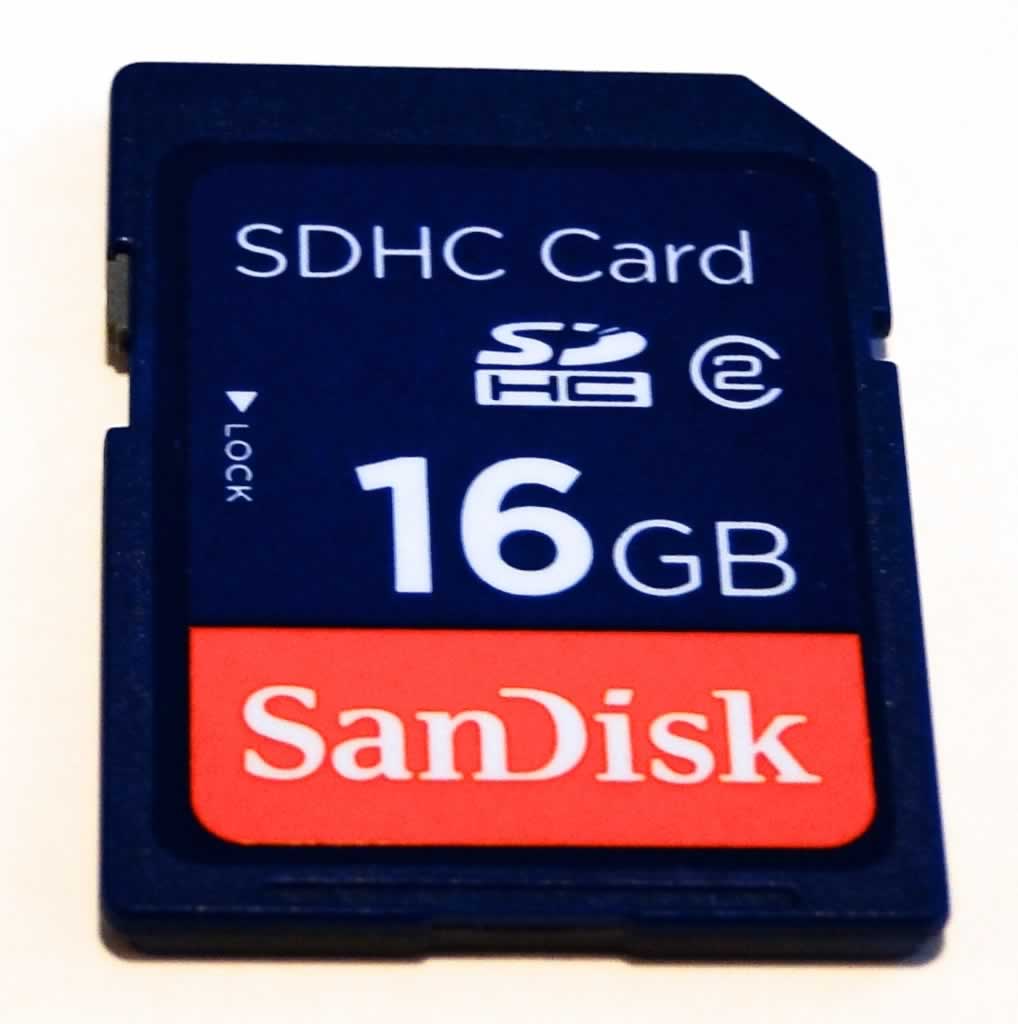 Sandisk SDHC Clase_2