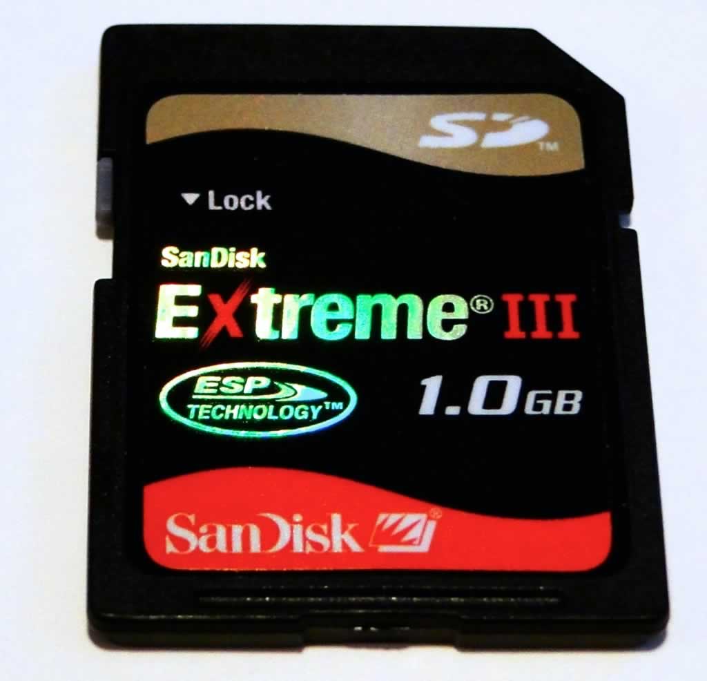 Sandisk SD Extreme III