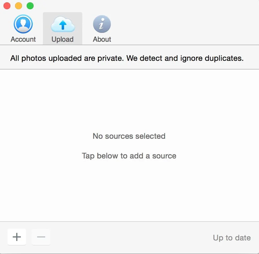 Flickr uploadr