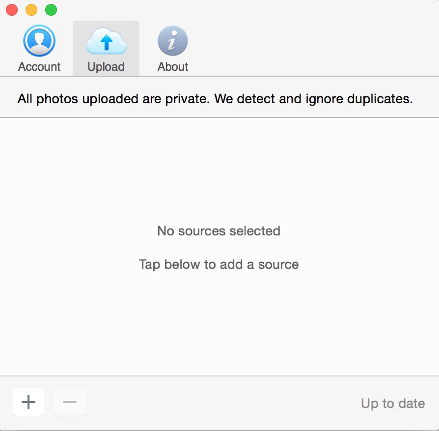 Flickr uploadr