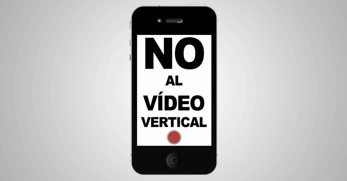 No al video vertical