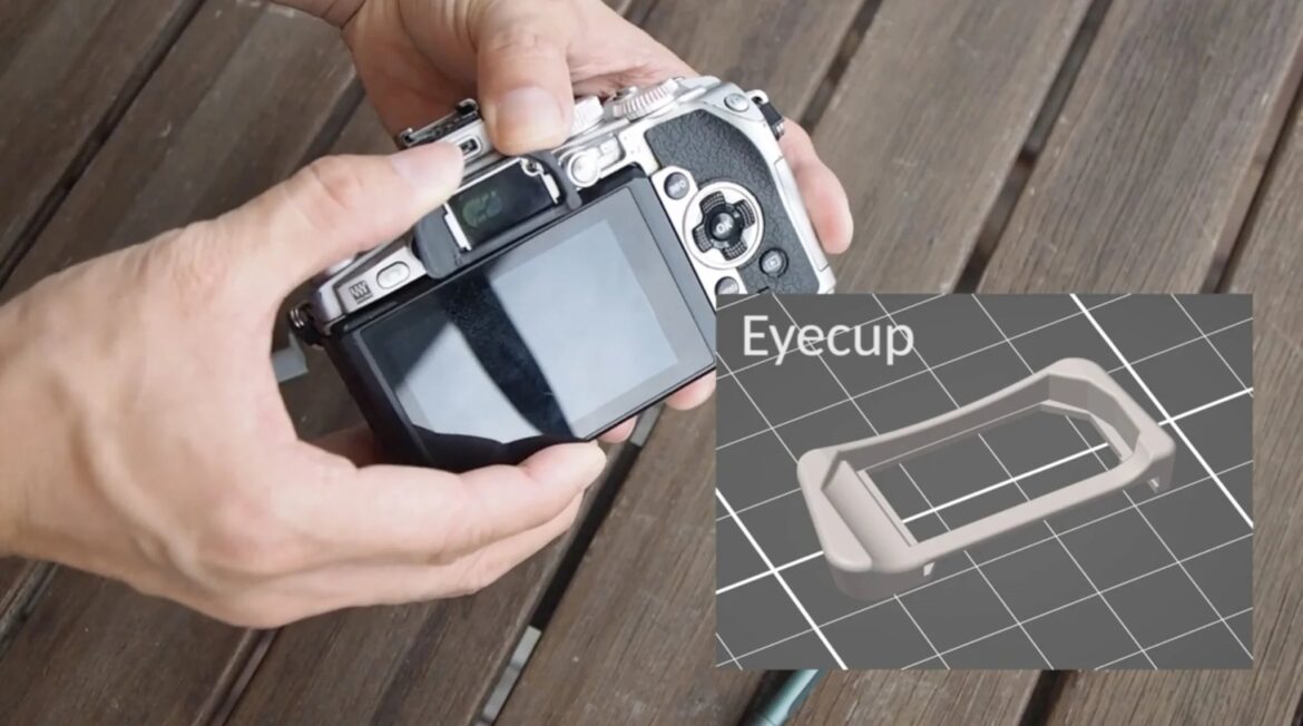 Repara una Olympus E-M1 con impresión 3D