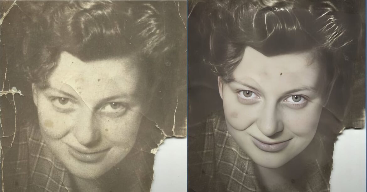 Filtro Neuronal de restauración de fotos antiguas de Adobe