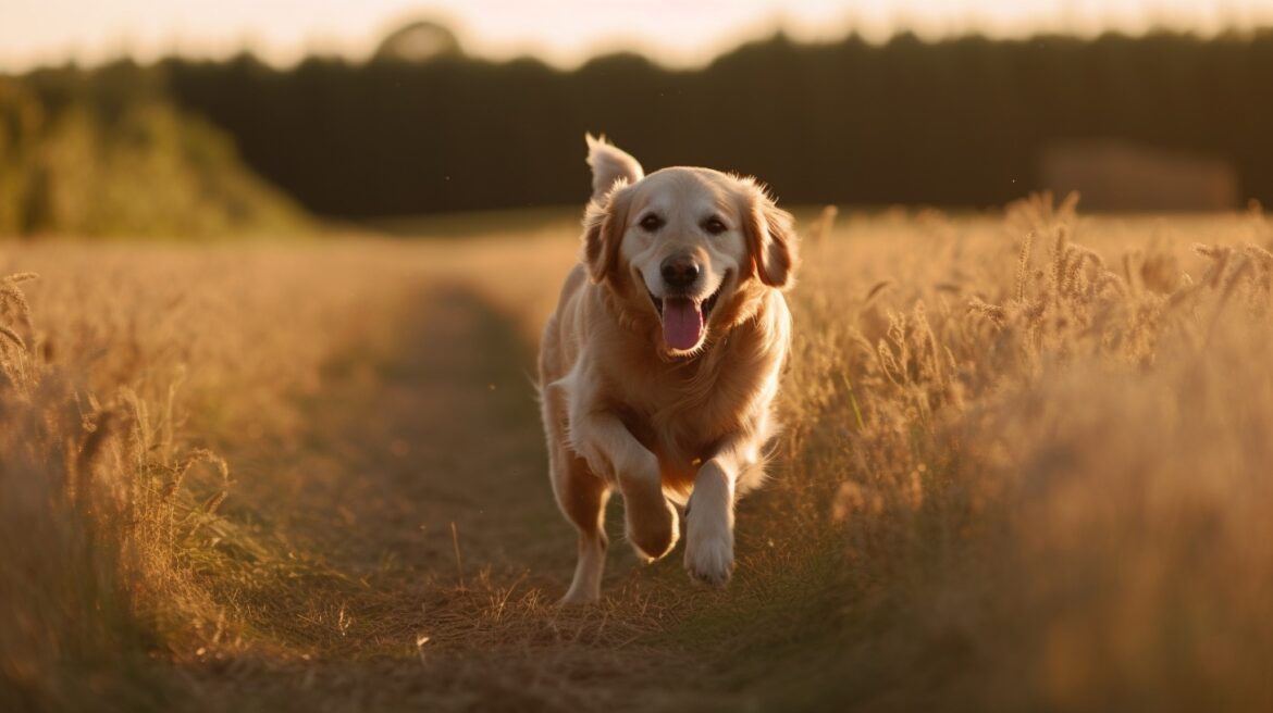 Hora dorada en fotografía - Perro