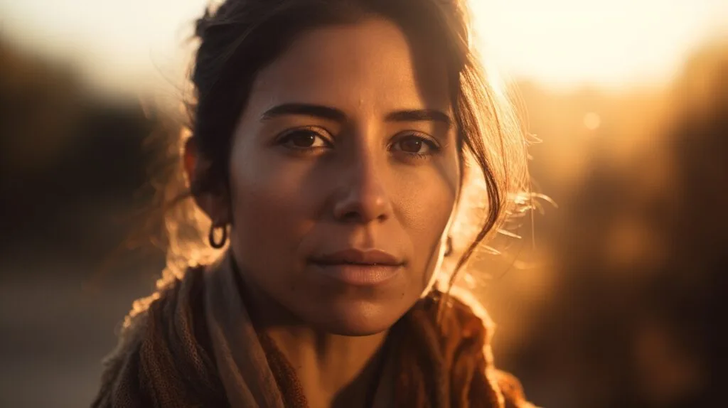 Hora dorada en fotografía - Retrato