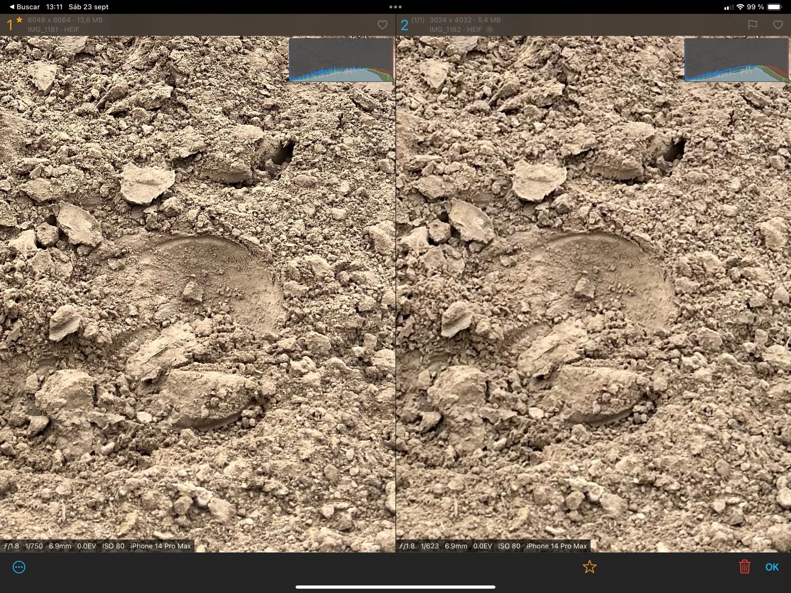 HEIF Max vs HEIF en iOS 17