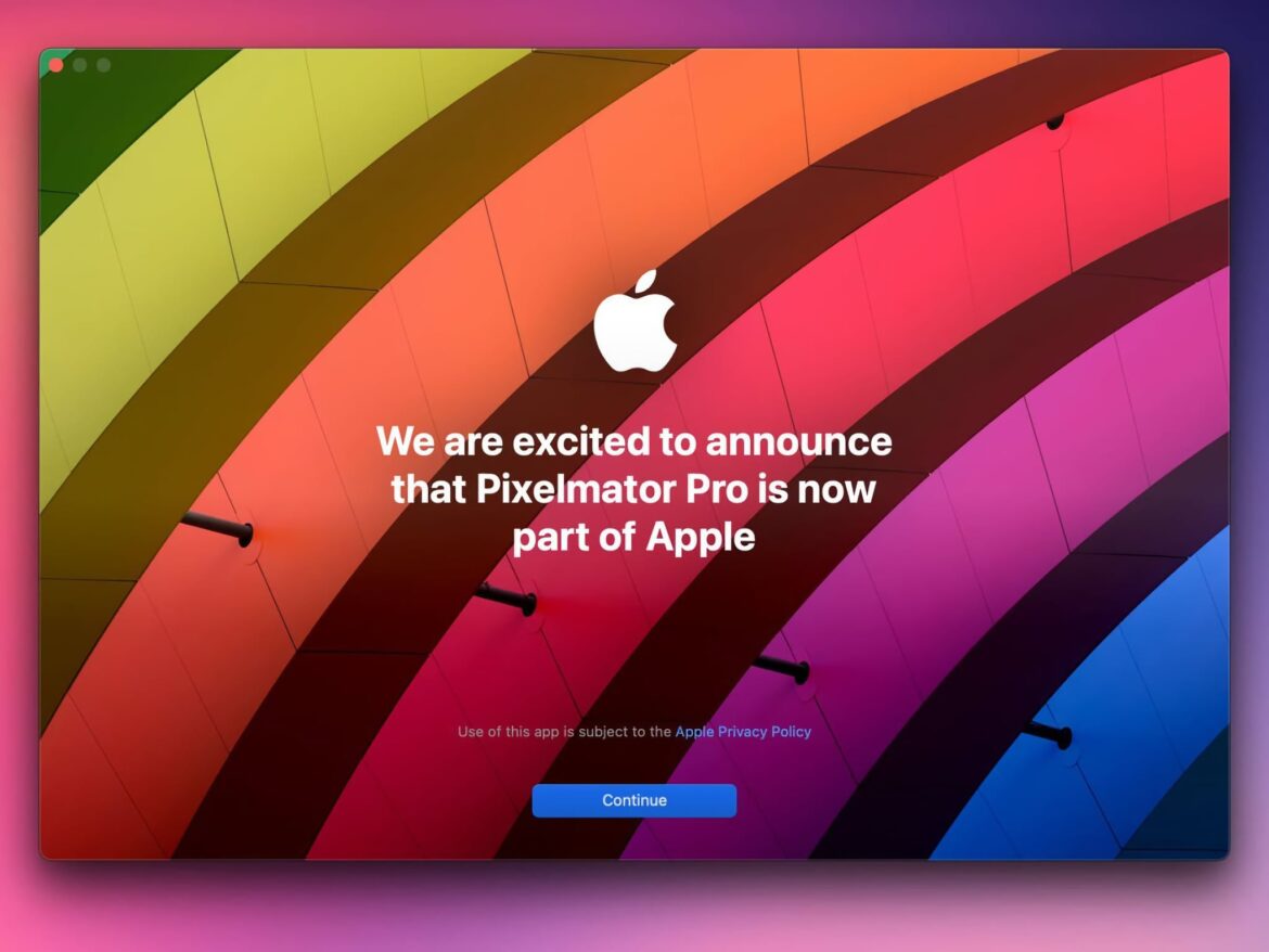 Pixelmator es adquirida por Apple