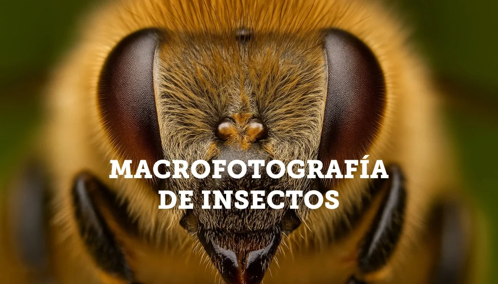 Macrofotografía de Insectos