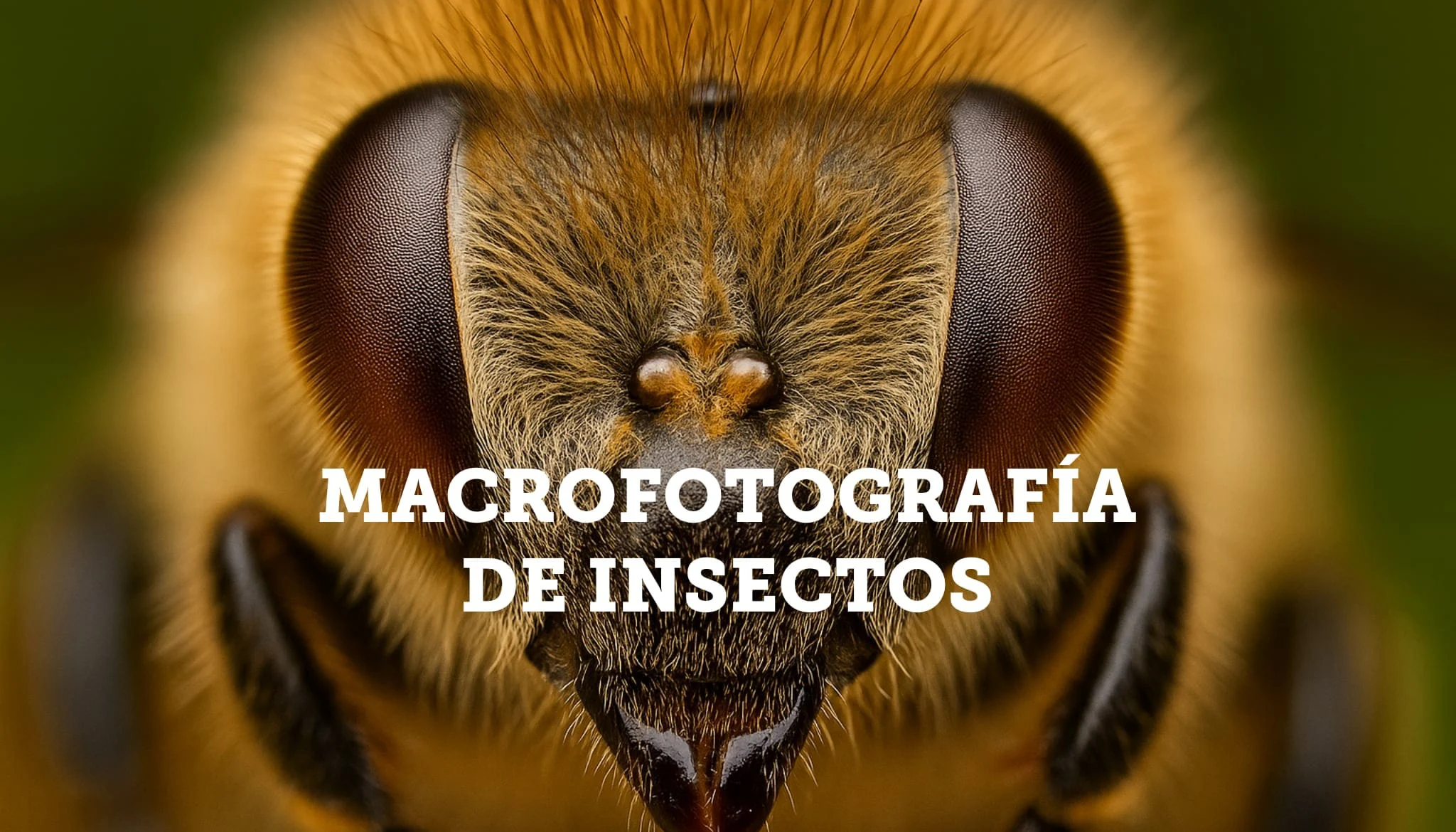 Macrofotografía de Insectos