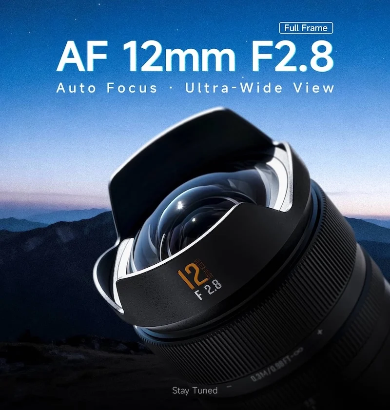 Brightin Star lanza 12mm f/2.8 por 609 dólares en preventa